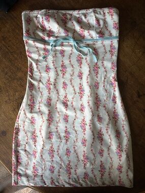 Edikted Strapless Mini Dress